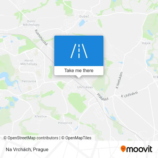 Карта Na Vrchách