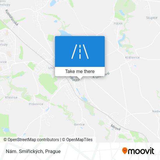 Nám. Smiřických map