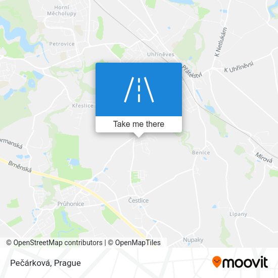 Pečárková map