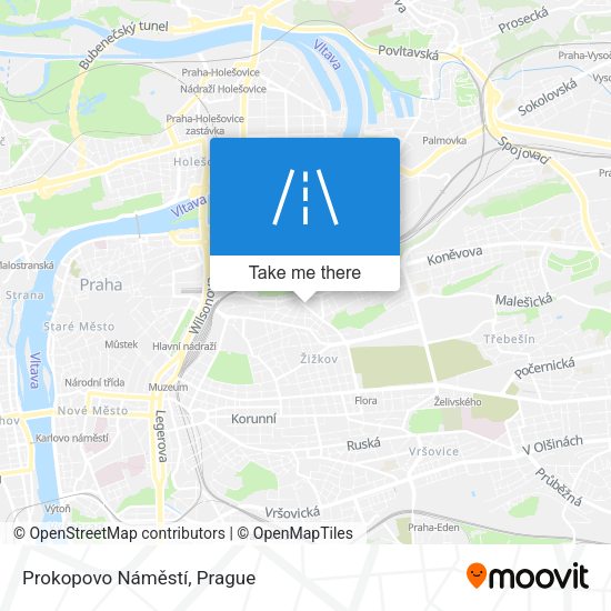 Prokopovo Náměstí map