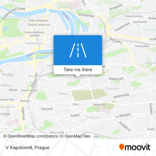 Карта V Kapslovně