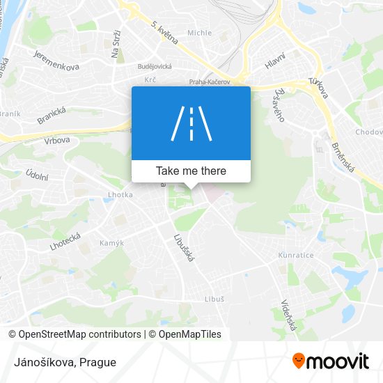Jánošíkova map