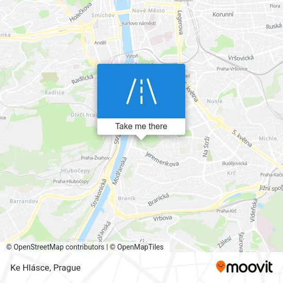 Карта Ke Hlásce