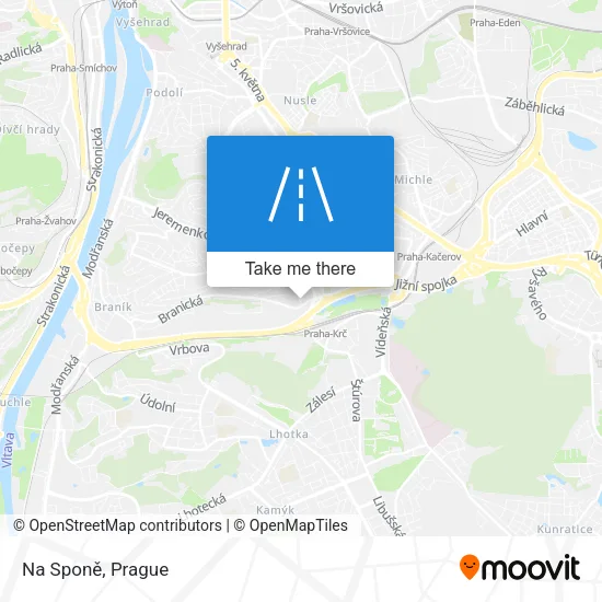 Карта Na Sponě
