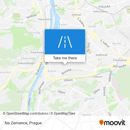 Карта Na Zemance