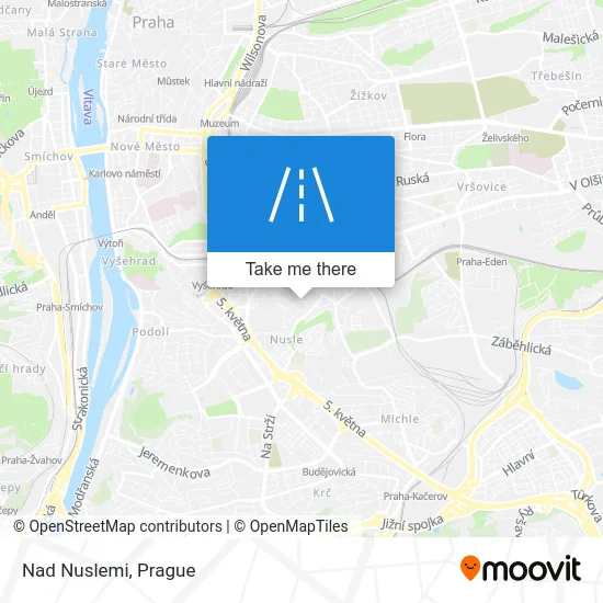 Карта Nad Nuslemi