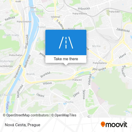Карта Nová Cesta