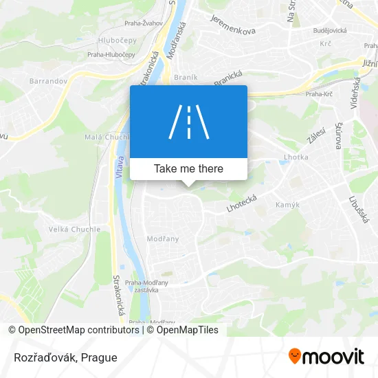 Карта Rozřaďovák