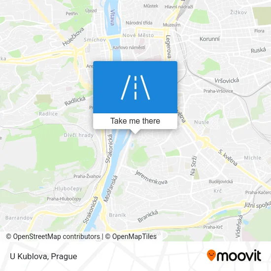Карта U Kublova