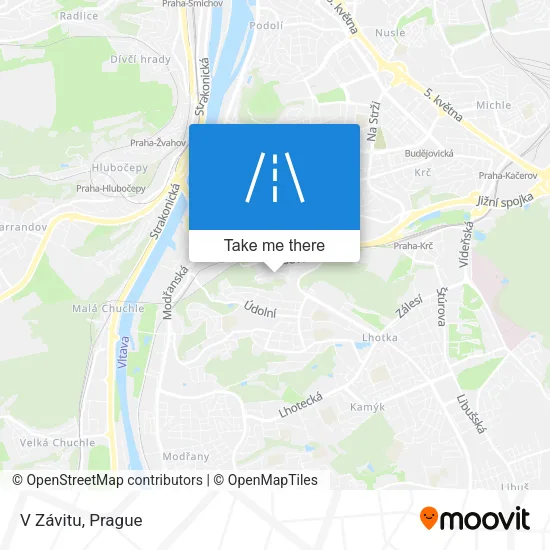 Карта V Závitu