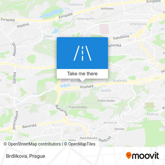 Brdlíkova map
