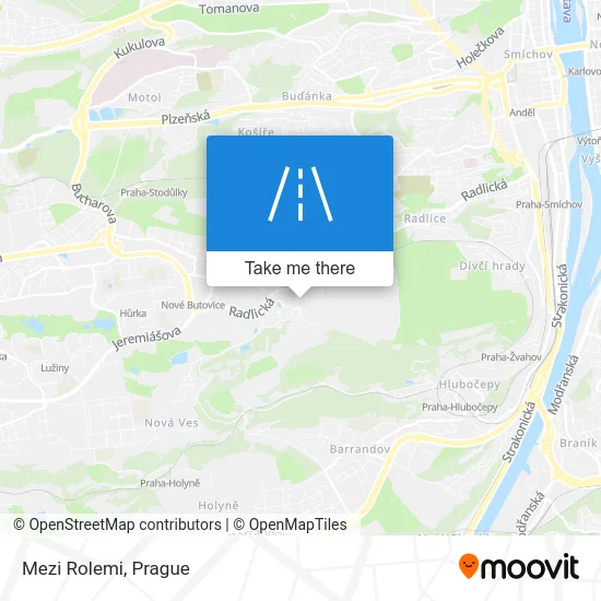 Карта Mezi Rolemi