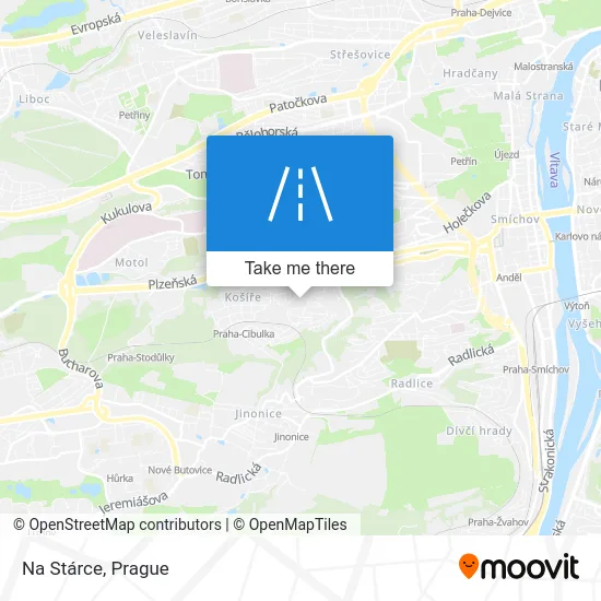 Карта Na Stárce