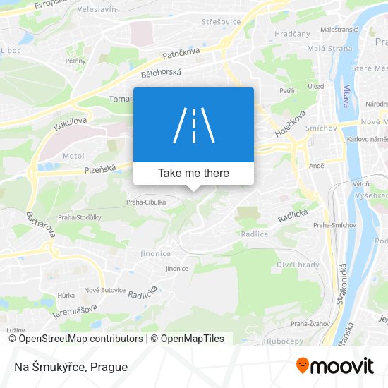 Na Šmukýřce map
