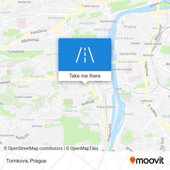 Tomkova map