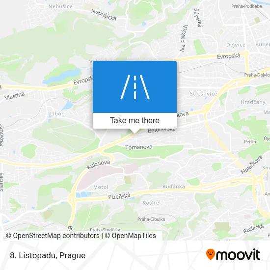 Карта 8. Listopadu