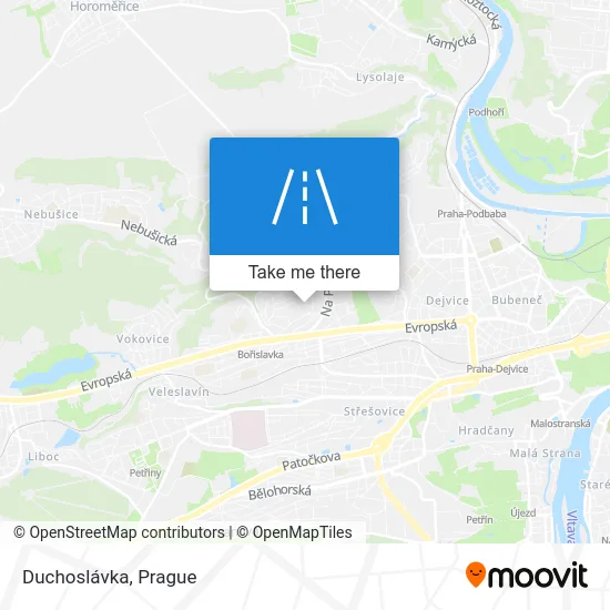 Карта Duchoslávka