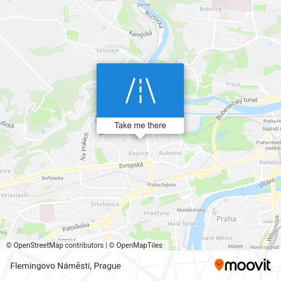 Flemingovo Náměstí map