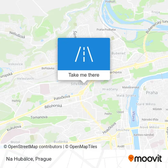 Карта Na Hubálce