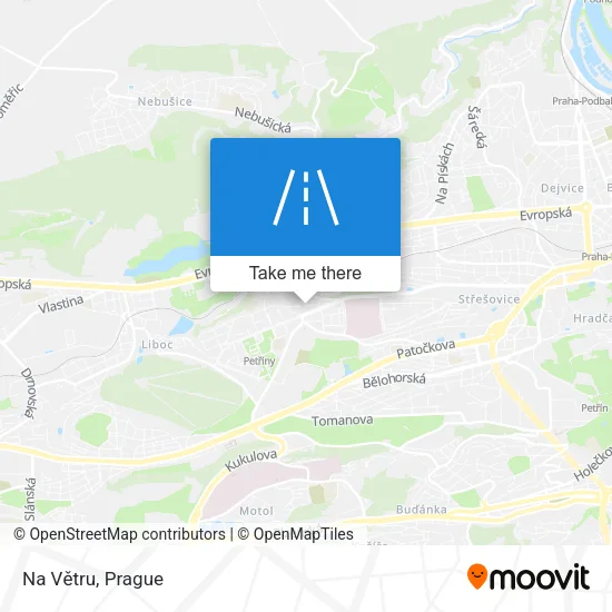 Карта Na Větru