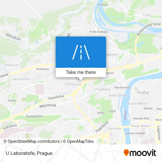 Карта U Laboratoře