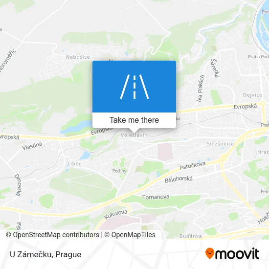 Карта U Zámečku