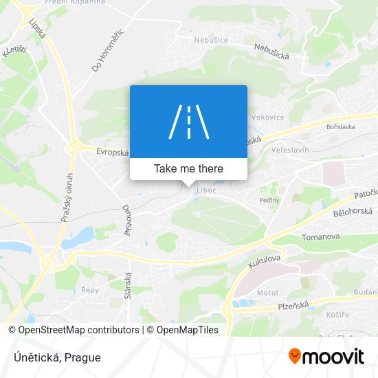 Únětická map