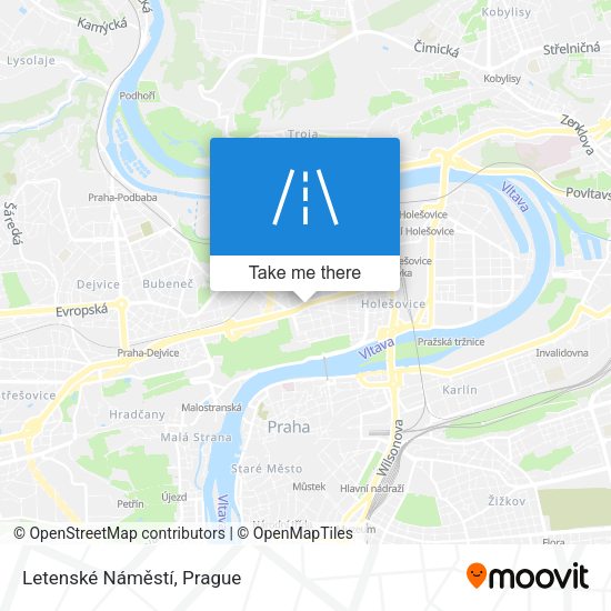 Letenské Náměstí map