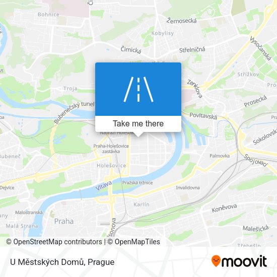 U Městských Domů map