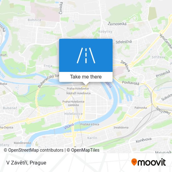 V Závětří map