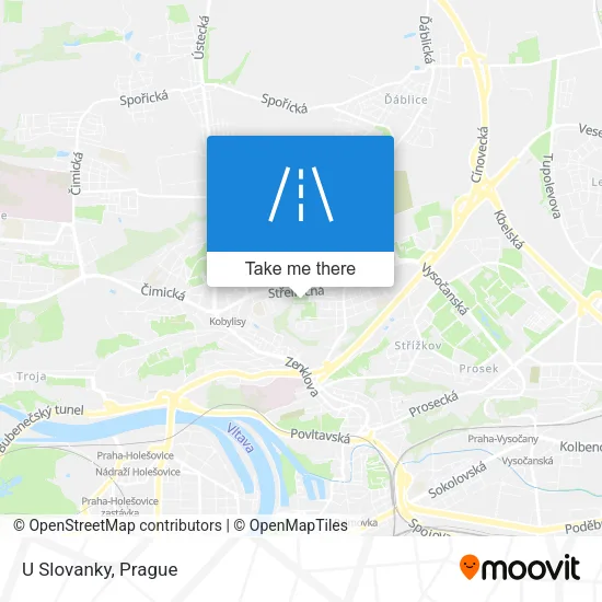 Карта U Slovanky