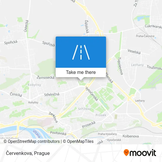 Карта Červenkova