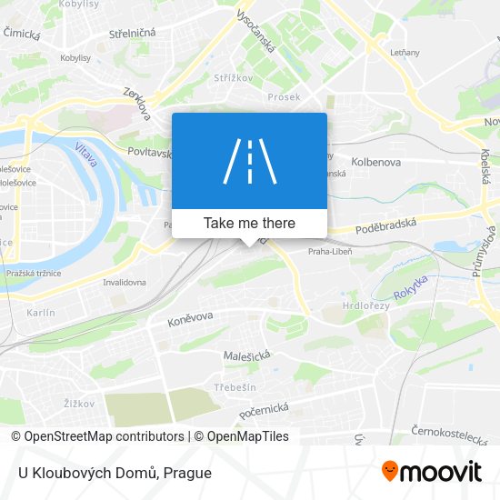 U Kloubových Domů map
