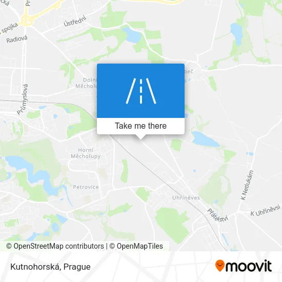 Карта Kutnohorská