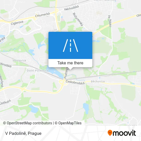 Карта V Padolině