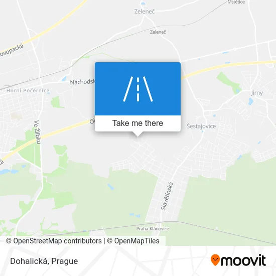 Карта Dohalická