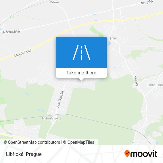 Libřická map