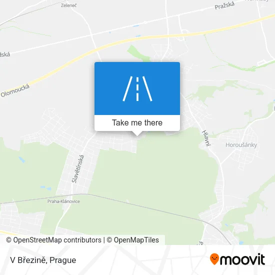 Карта V Březině