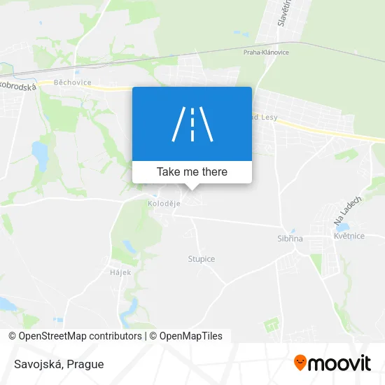 Карта Savojská