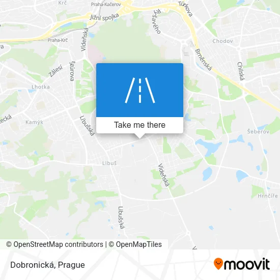 Карта Dobronická