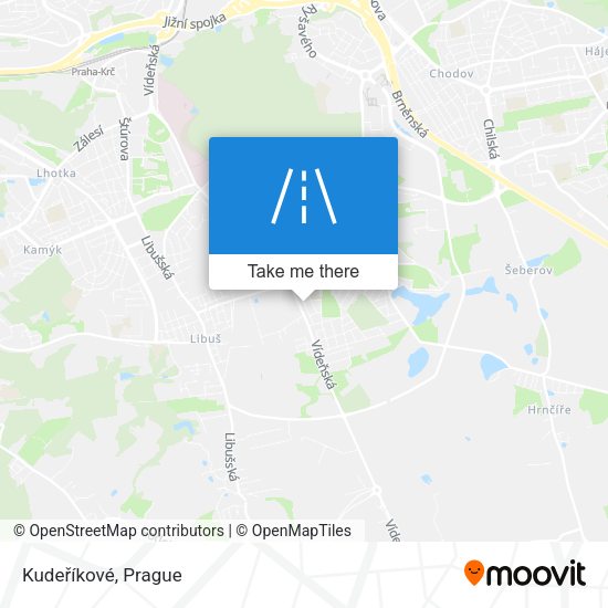 Kudeříkové map