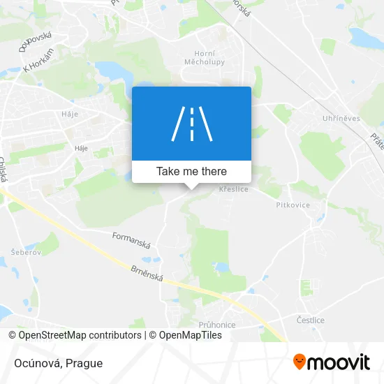 Карта Ocúnová