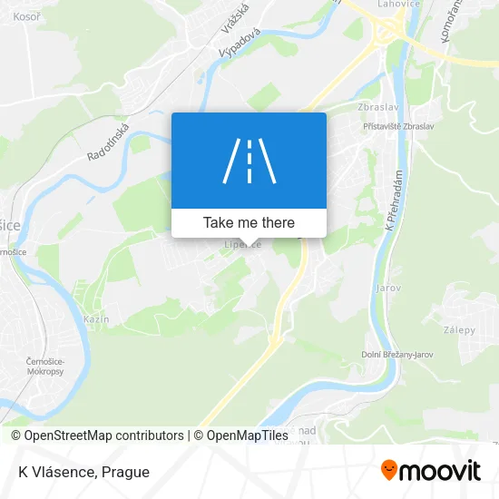 Карта K Vlásence