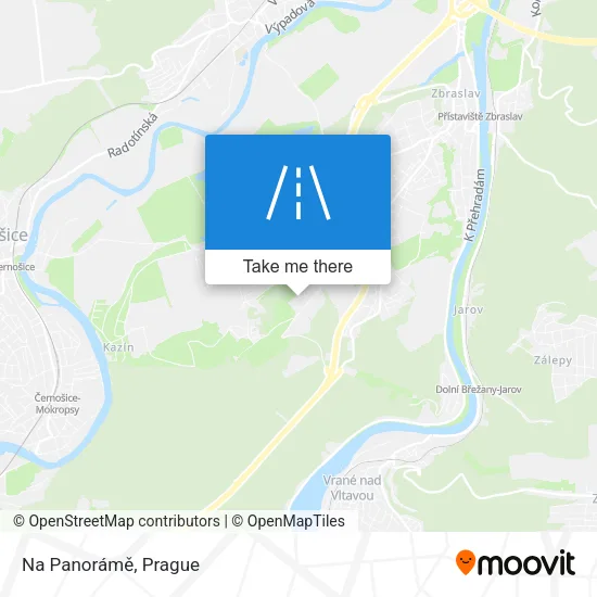 Карта Na Panorámě