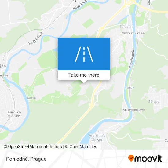Карта Pohledná