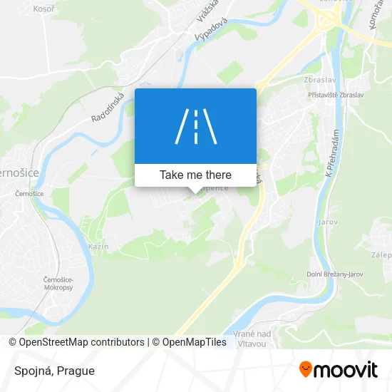 Карта Spojná