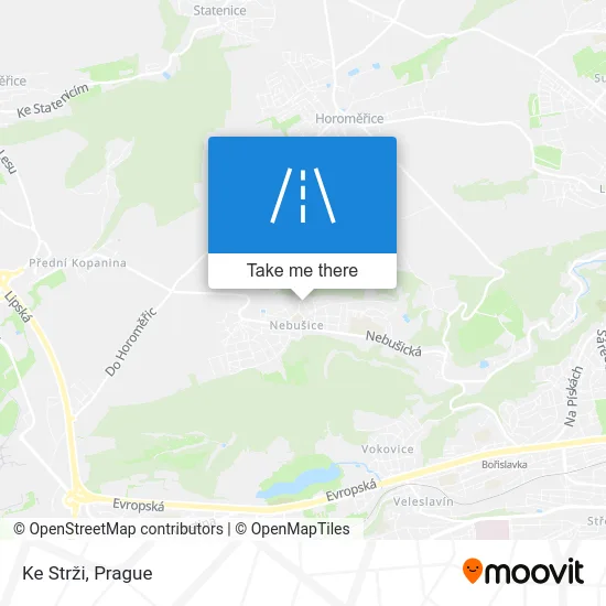 Карта Ke Strži