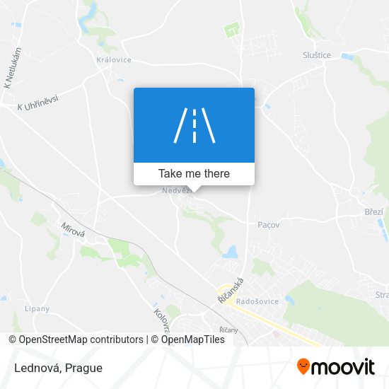 Карта Lednová