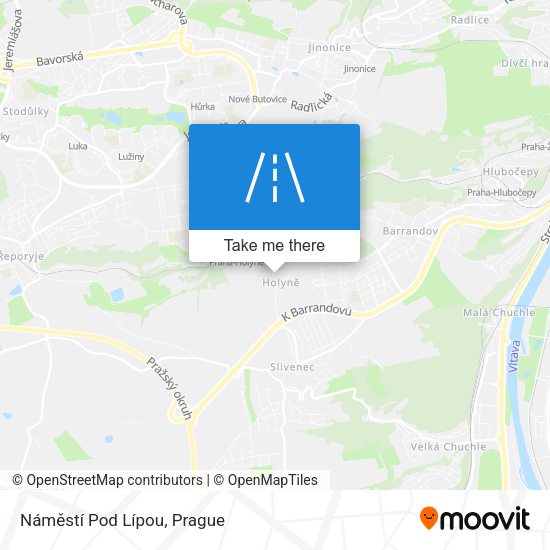 Náměstí Pod Lípou map