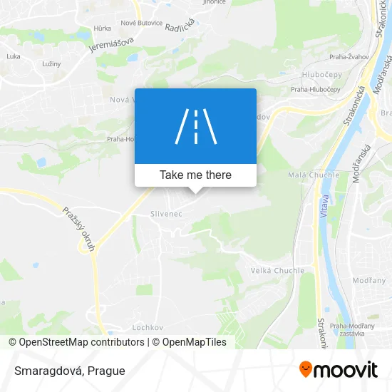 Карта Smaragdová